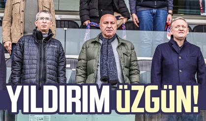 Samsunspor Başkanı Yüksel Yıldırım, Başakşehir FK maçından üzgün ayrıldı