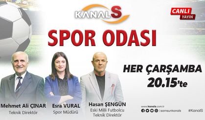 Spor Odası 8 Mayıs Çarşamba Kanal S ekranlarında