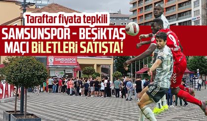 Samsunspor - Beşiktaş maçı biletleri satışta! Taraftar fiyata tepkili