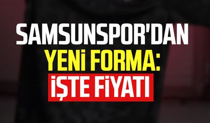 Samsunspor'dan yeni forma: İşte fiyatı