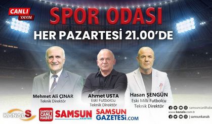 Spor Odası 30 Eylül Pazartesi