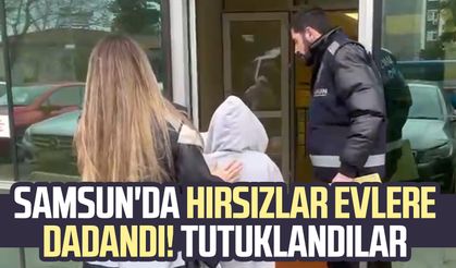 Samsun Atakum'da hırsızlar evlere dadandı! Tutuklandılar | Video