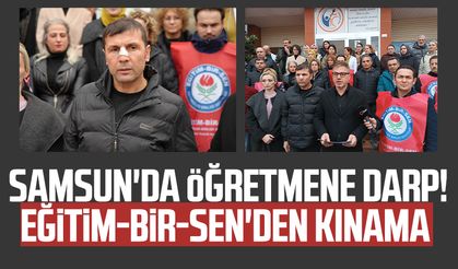 Samsun'da öğretmen Fatih Kıran'a darp! Eğitim-Bir-Sen'den kınama | Video