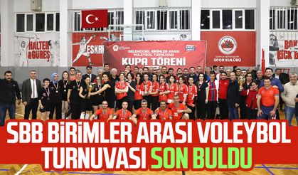 SBB Birimler Arası Voleybol turnuvası son buldu
