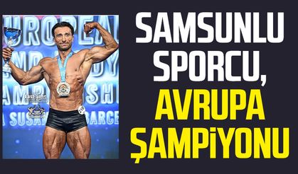 Samsunlu sporcu Sinan Baba, Avrupa şampiyonu