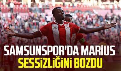 Samsunspor'da Marius sessizliğini bozdu