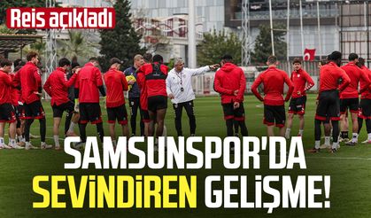 Samsunspor'da sevindiren gelişme! Thomas Reis açıkladı