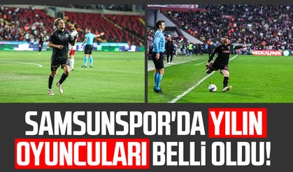 Samsunspor'da yılın oyuncuları belli oldu!