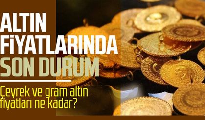 Altın fiyatları ne oldu? 8 Haziran Pazar çeyrek, tam, gram altın güncel fiyat listesi
