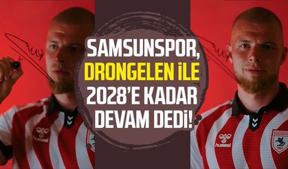 Samsunspor, van Drongelen ile 2028’e kadar devam dedi!