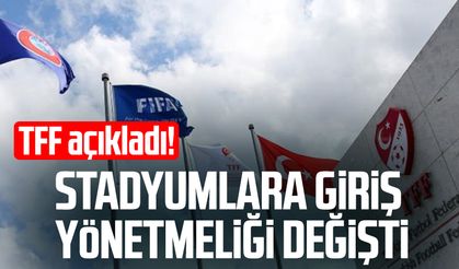 TFF’den yeni karar! Stadyumlara girişte yeni dönem