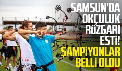 Samsun’da okçuluk rüzgarı esti! Şampiyonlar belli oldu