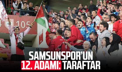 Samsunspor’un 12. adamı: Taraftar!