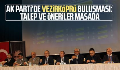 AK Parti’de Vezirköprü buluşması: Talep ve öneriler masada