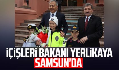 İçişleri Bakanı Ali Yerlikaya Samsun'da