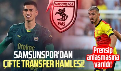 İrfan Can Eğribayat ve Yalçın Kayan Samsunspor'da