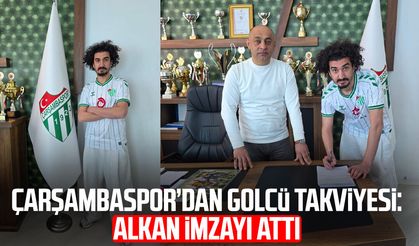 Çarşambaspor’dan golcü takviyesi: Yakup Alkan imzayı attı