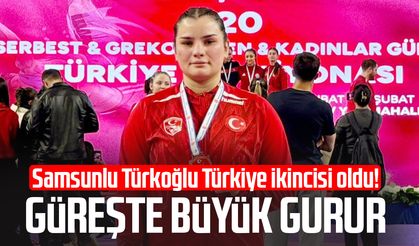 Samsunlu Güler Yağmur Türkoğlu'dan Türkiye ikinciliği