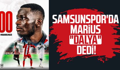 Samsunspor'da Marius Mouandilmadji "dalya" dedi!
