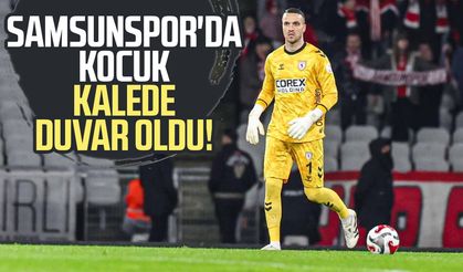Samsunspor'da Okan Kocuk kalede duvar oldu!