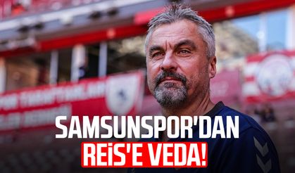 Samsunspor'dan Thomas Reis'e veda!