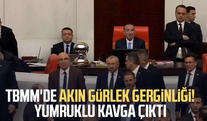 TBMM'de  Akın Gürlek gerginliği!