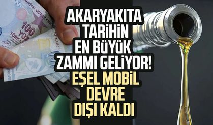 Akaryakıta tarihin en büyük zammı geliyor! Eşel mobil devre dışı kaldı