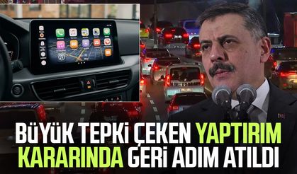 Büyük tepki çeken yaptırım kararında geri adım atıldı