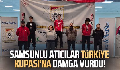 Samsunlu atıcılar Türkiye Kupası’na damga vurdu!