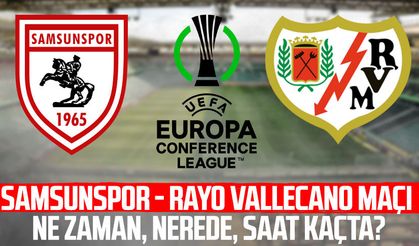 Samsunspor - Rayo Vallecano maçı ne zaman? Nerede?