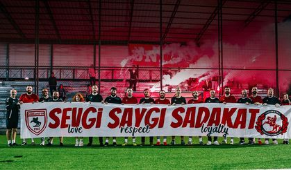 Samsunspor ve ÜNİSAM’dan sahada anlamlı buluşma