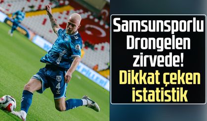 Samsunsporlu van Drongelen zirvede! Dikkat çeken istatistik