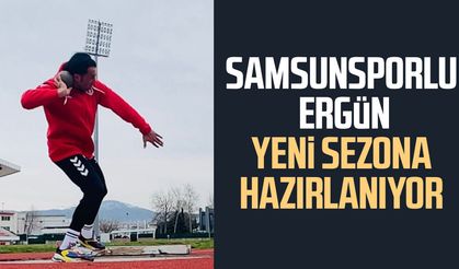 Samsunsporlu Uğur Ergün yeni sezona hazırlanıyor
