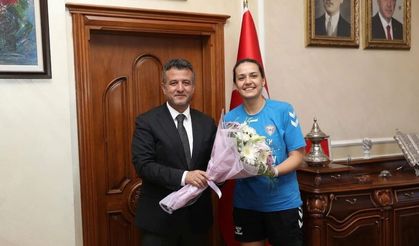 Samsun’da spor için el ele: Zorlu Koleji'nden Başkan Halit Doğan'a ziyaret