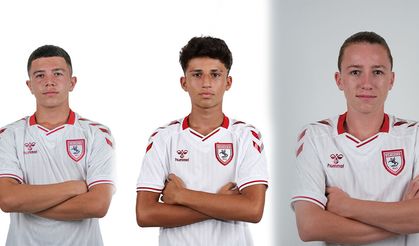 Samsunspor Akademi’den 3 isme milli davet!