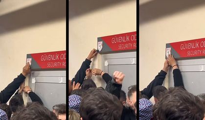 Samsunspor-Trabzonspor maçında Atatürklü Arma'ya büyük saygısızlık!