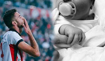 Samsunsporlu Toni Borevković baba oldu
