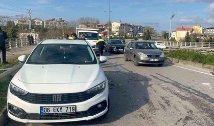 Sinop’ta zincirleme kaza: 1 yaralı