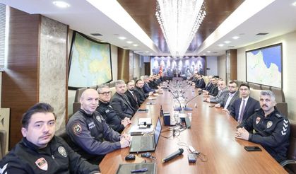 Samsun’da Trabzonspor ve Galatasaray maçları için güvenlik zirvesi