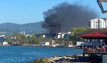 Fatsa’da oto dükkanında korkutan patlama