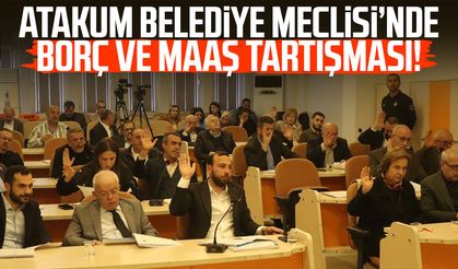 Atakum Belediye Meclisi’nde borç ve maaş tartışması!