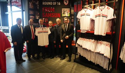 Samsunspor FC Store kapılarını açtı! Taraftar akın etti