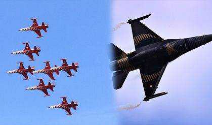 Türk Yıldızları ve SOLOTÜRK Samsun semalarında nefes kesti!