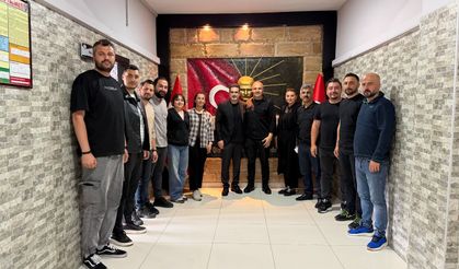 Samsunspor İcra Kurulu Üyesi Soner Soykan'dan teşekkür ziyareti