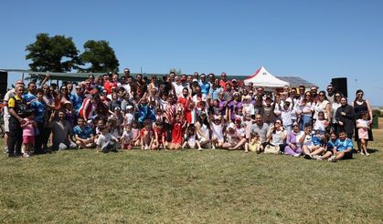 Samsunspor sevgisi uçurtmalarla gökyüzüne taşındı!