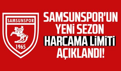 Samsunspor'un yeni sezonda harcama limiti belli oldu!