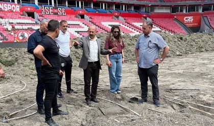 Samsun 19 Mayıs Stadı yeni sezona hazırlanıyor!