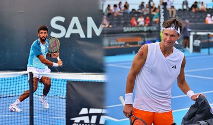 Samsun'da tenis şöleni! Çeyrek final heyecanı başlıyor
