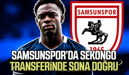 Samsunspor'da Sekongo transferinde sona doğru