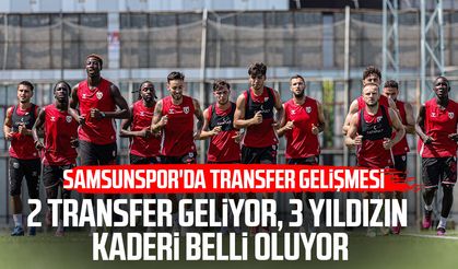 Samsunspor'da transfer gelişmesi! 5 isim için kritik gelişme!